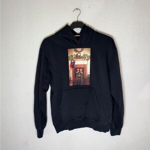 Unisex Jordan’s Black Graphic Hoodie Size Sm